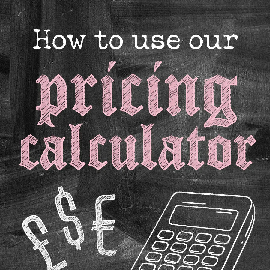 How To Use The Pricing Calculator