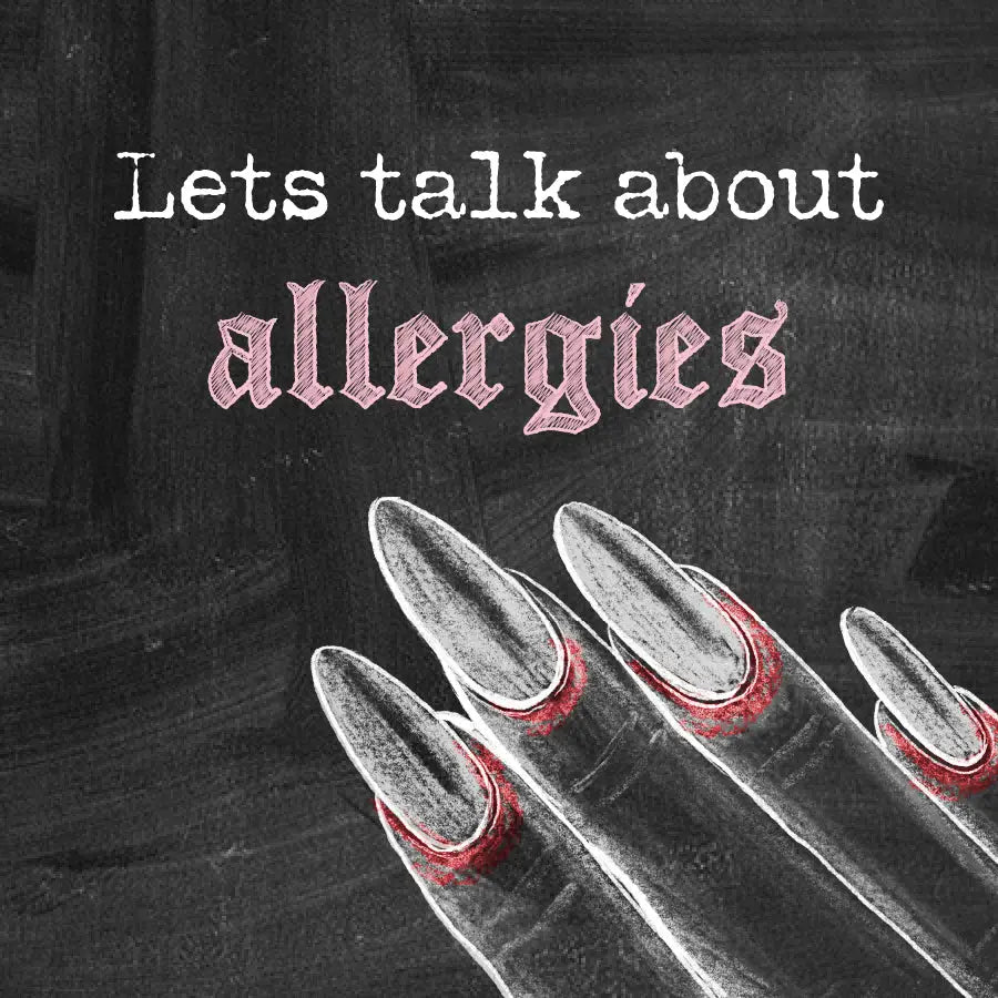 Let’s talk allergies