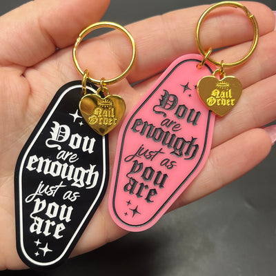 Nail Order Motel Keychain (Multiple Designs)