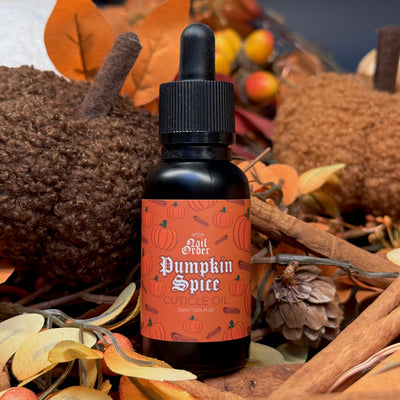 Pumpkin Spice 30ml Cuticle Oil dropper bottle