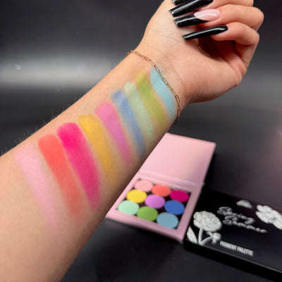 Nail Art Pigment Palette (7 Collections)