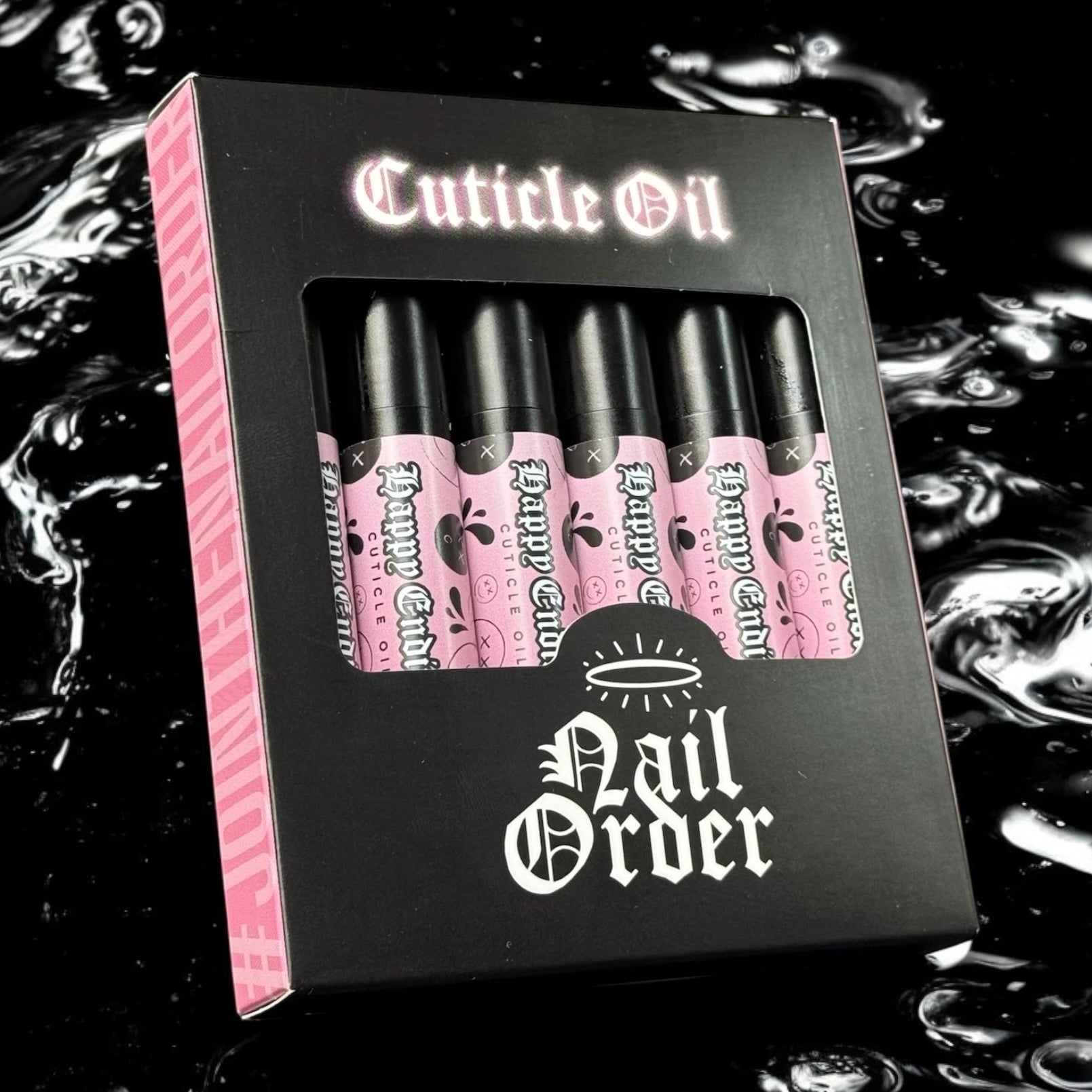 Huile à cuticules Cherry Cola 4 ml (lot de 6)