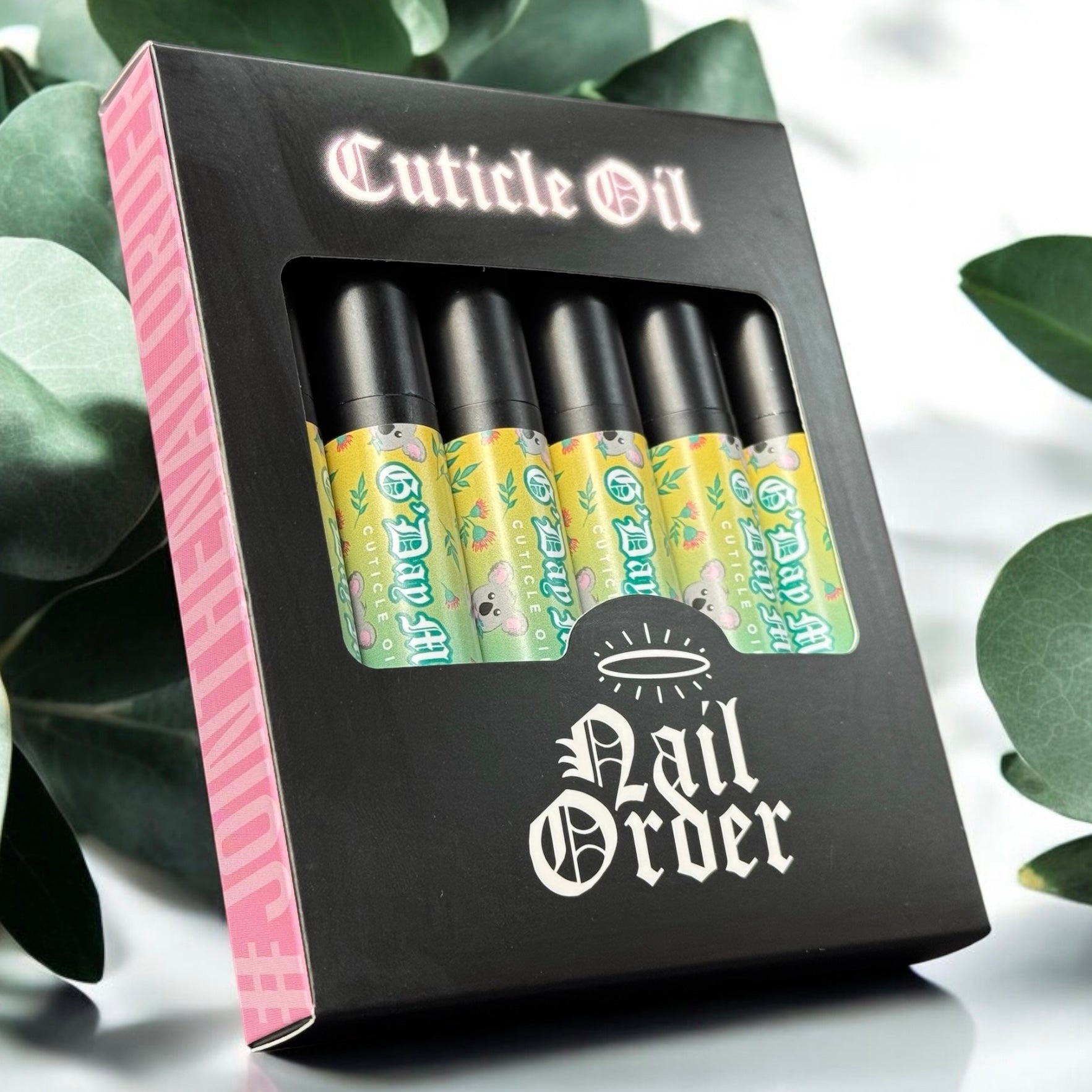 Huile à cuticules Cherry Cola 4 ml (lot de 6)