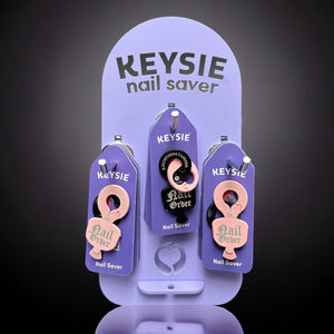 Keysie Display Stand (4 colours) - Nail Order Purple