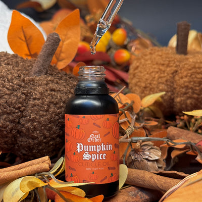 Pumpkin Spice 30ml Cuticle Oil dropper bottle
