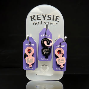 Keysie Display Stand (4 colours) - Nail Order Clear