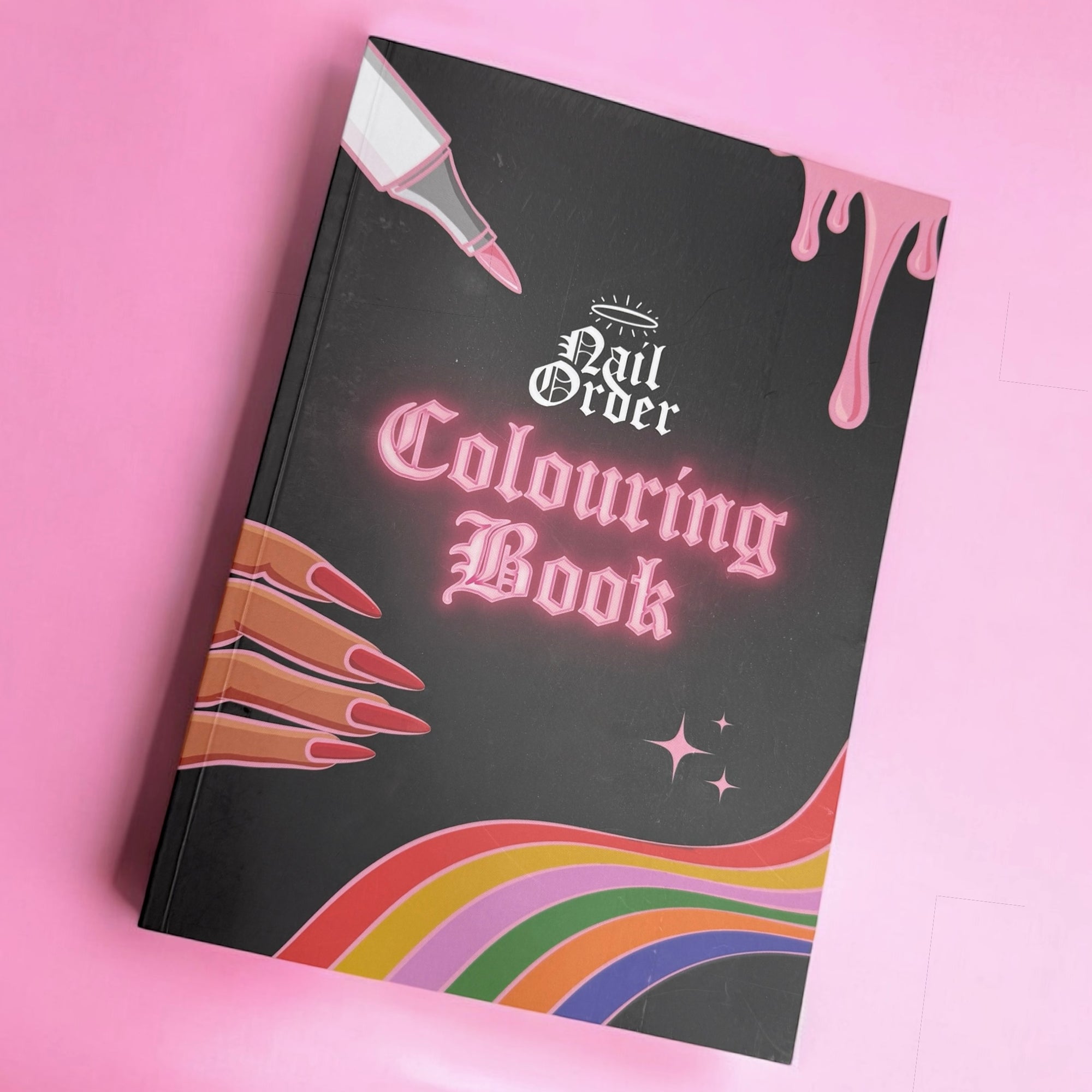 Nail Order Colouring Book