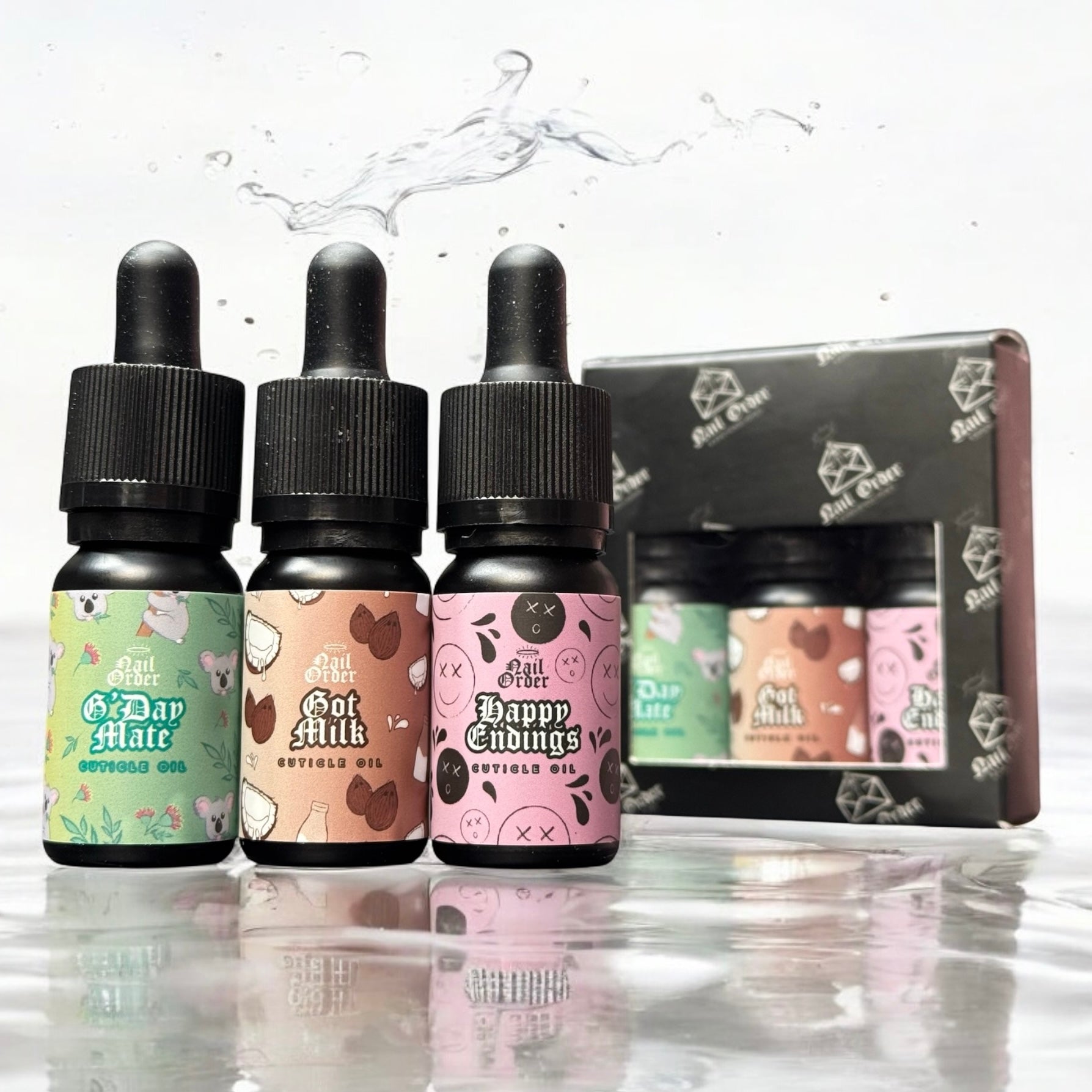 Spring Scents 10ml Dropper Bottle Trio