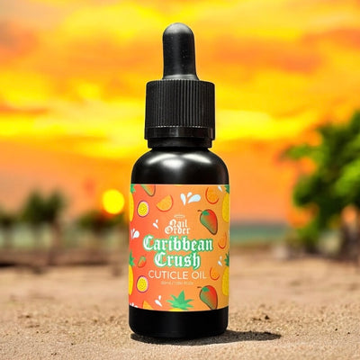 Caribbean Crush 30ml Cuticle Oil dropper bottle
