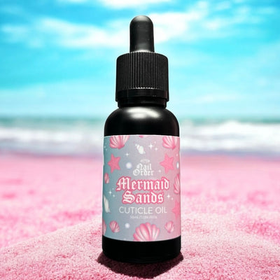 Mermaid Sands 30ml Cuticle Oil dropper bottle