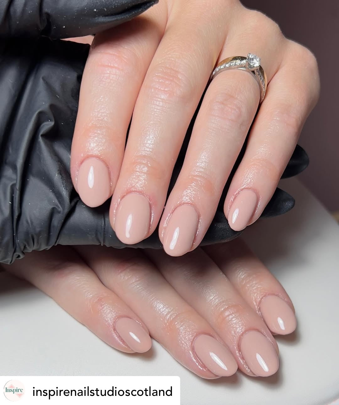 Luxe Gel Polish 15g Nude with Subtle Shimmer Nail Order