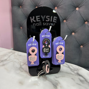 Keysie Display Stand (4 colours) - Nail Order Gloss Black
