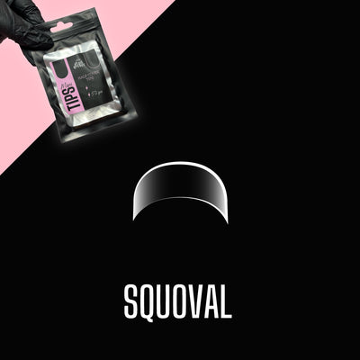 Mini Half Tips - Squoval - Refill Bags