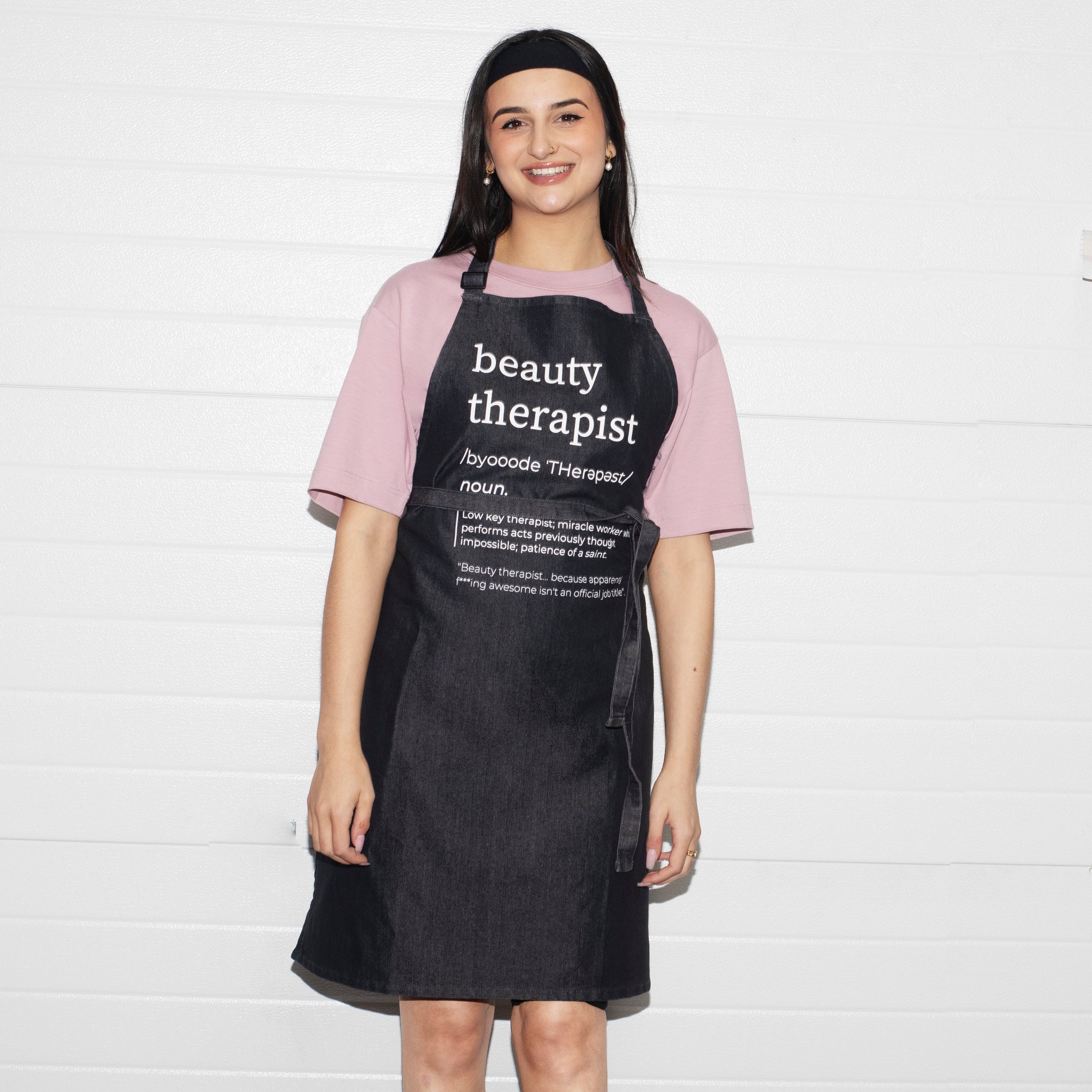 Beauty Therapist Denim Apron (2 Colours) - Nail Order