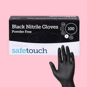 Black Nitrile Gloves