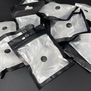 Clear Long Coffin Refill Bag Of Tips (50) - Nail Order 1