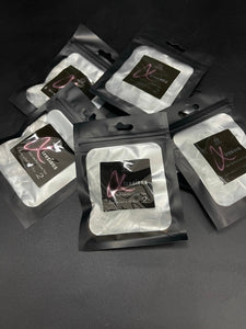 Clear Short Square Refill Bag of Tips (50) - Nail Order