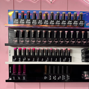 Gel Polish Shelving System (2 sizes and 5 colours)