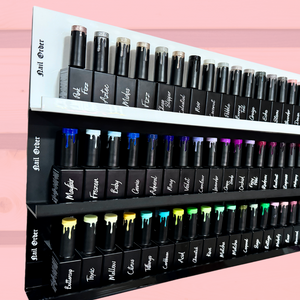 Gel Polish Shelving System (2 sizes and 5 colours)