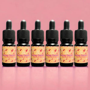 Mini Raspberry Lemonade 10ml Dropper Bottle Pack of 6 - Cuticle Cream & Oil