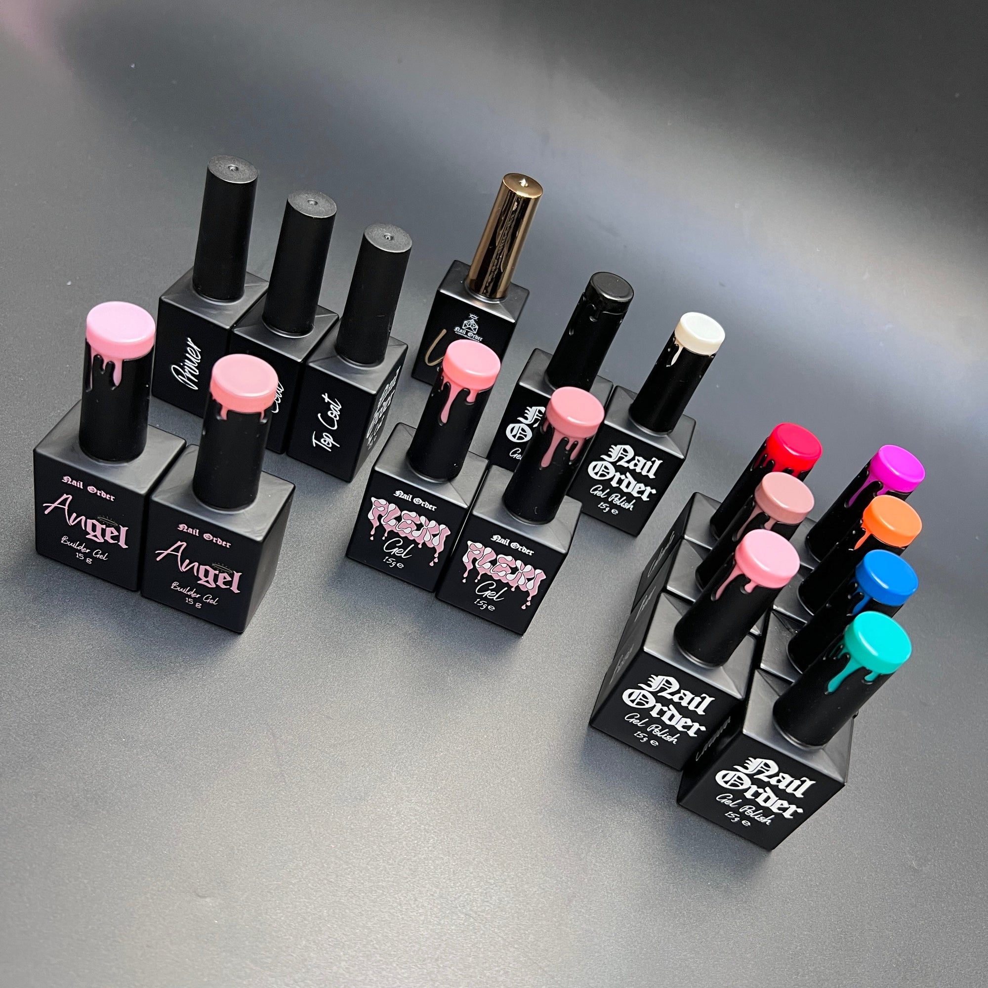 Nail Order Brand Bundle (Choose from 3 sizes) (includes FREE conversion workshop for gel polish and builder gel!)