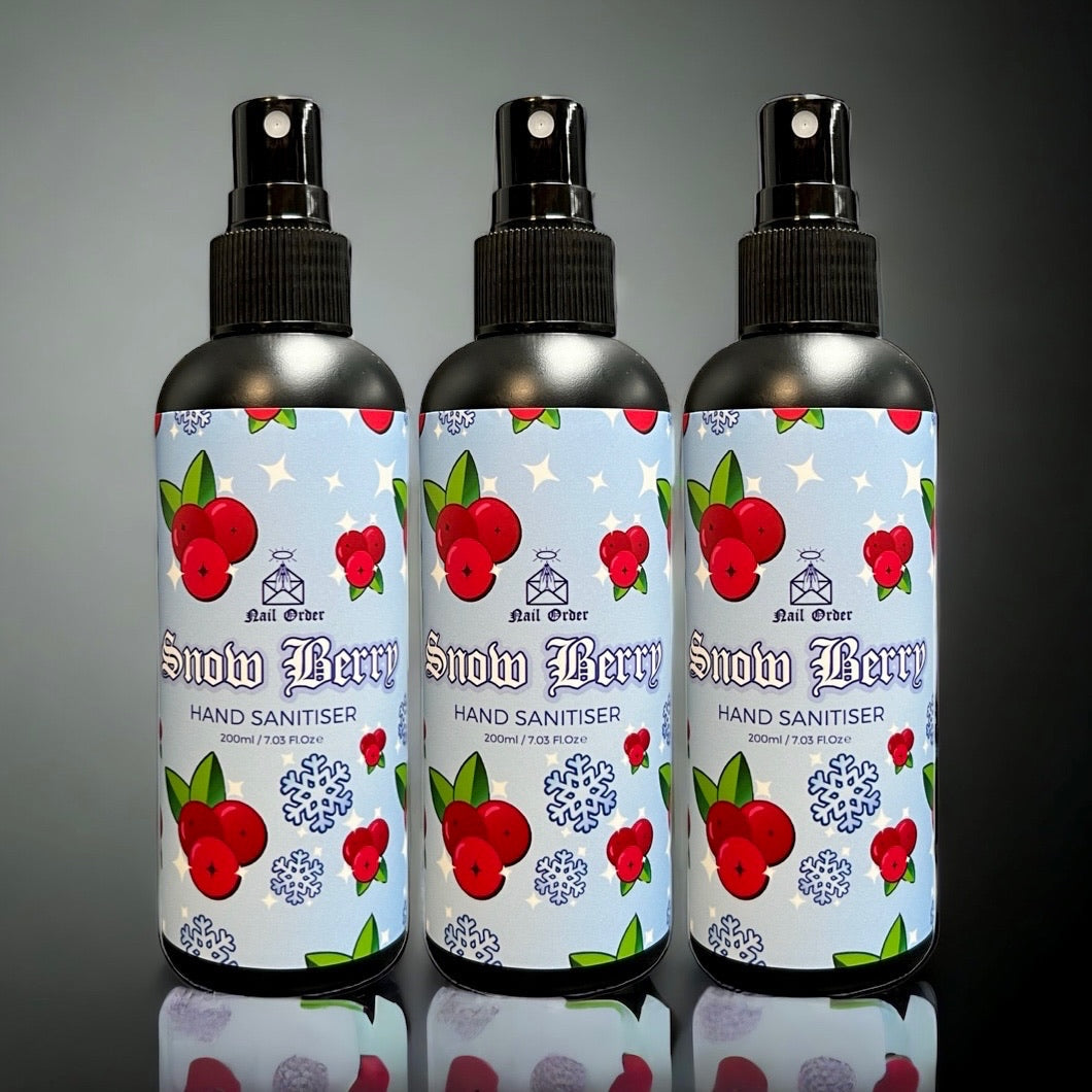 Snow Berry Hand Sanitiser/ Multi-purpose Spray 200ml (3 pack) - Hand Sanitizers & Wipes